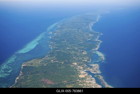 Eastern part of Roatan, French Harbour, Honduras, Caribbean-stock-foto