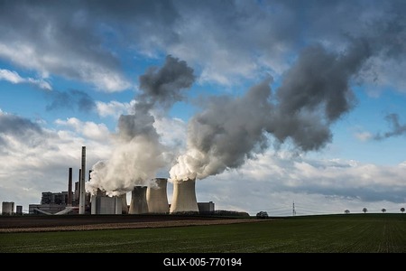 Neurath lignite-fired power station, Grevenbroich, Rhineland, North Rhine-Westphalia, Germany-stock-foto
