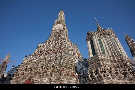 Wat Arun, Bangkok, Thailand-stock-foto