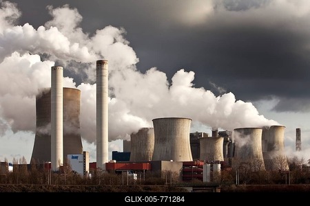 Niederaussem lignite-fired power plant, coal phase-out, Bergheim, Rhineland lignite mining area, North Rhine-Westphalia, Germany-stock-foto