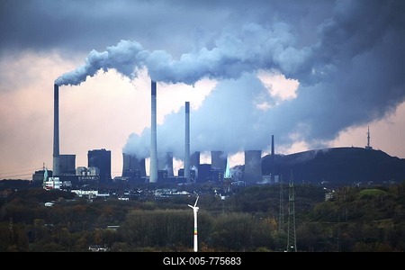 Scholven coal-fired power station, Gelsenkirchen, North Rhine-Westphalia, Germany, Europe-stock-foto