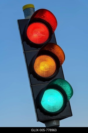 Traffic Light, Baden-Württemberg, Germany-stock-foto