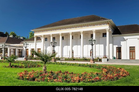 Kurhaus spa resort, Baden-Baden, Black Forest, Baden-Württemberg, Germany-stock-foto