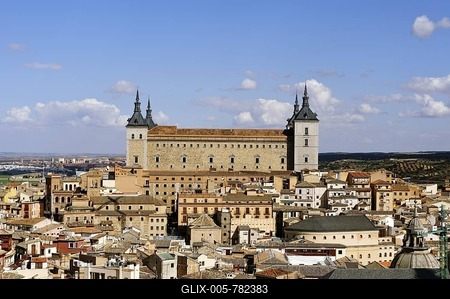 Alc痙ar, Toledo, Castile-La Mancha, Spain, Europe-stock-foto