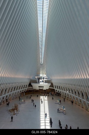 Oculus Station building, World Trade Center, New York City, USA-stock-foto
