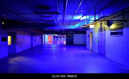 Main building, a former nuclear bomb shelter, fallout shelter, museum, interactive exhibition,  "The Story of Berlin", Berlin, Germany-stock-foto