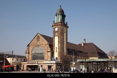 Central Station, Berliner Platz square, Hagen, Ruhr area, North Rhine-Westphalia, Germany, Europe, PublicGround-stock-foto