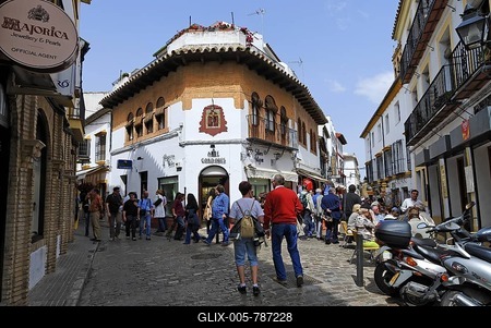 Juderia, the former Jewish quarter, Cordoba, Andalusia, Spain, Europe-stock-foto