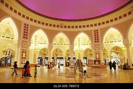 Gold Souk with over 200 gold and jewelry shops in the Dubai Mall, Dubai, United Arab Emirates, Middle East-stock-foto