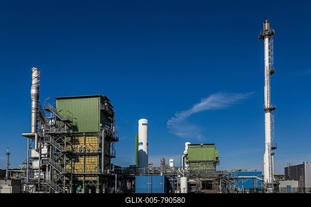 Hydrogen production plant of Lime tree AG, Leuna, Germany-stock-foto