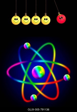 Nuclear power plants pro and contra, Cold winter, Frost, Heating system, Energy supply, Energy transition, Nuclear phase-out, Ukraine conflict, Gas supply, Fossil fuel shortage, Few raw materials-stock-foto