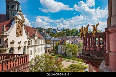 Friedrichsbad, The Roman-Irish Bath in Baden-Baden, Baden-Wuerttemberg, Germany-stock-foto