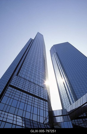 Facade of an office building, administrative building, bank building, Westend, Frankfurt, Hesse, Germany, Europe-stock-foto