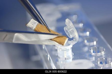 Kriminaltechnisches Institut, KTI, Forensic Science Institute, DNA analysis, trace carriers are examined for DNA evidence, police, Landeskriminalamt, LKA, State Criminal Police Office, North Rhine-Westphalia, Germany, Europe-stock-foto