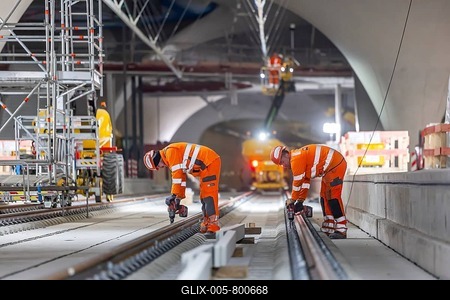 Preparations are underway for the Stuttgart 21 open construction site days, where interested parties can once again find out about the progress of construction work on Germany's largest construction site at Easter. Last year, 120, 000 people came to visit the new main railway station. Stuttgart, Baden-Württemberg, Germany-stock-foto