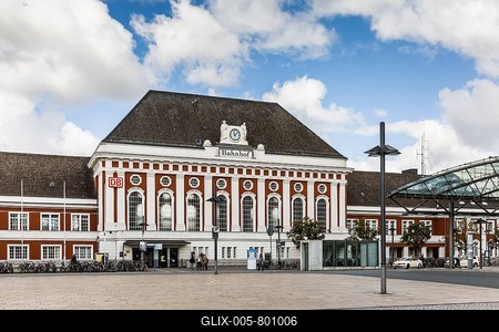Central Station, Hamm ( Westfalen) , Germany-stock-foto