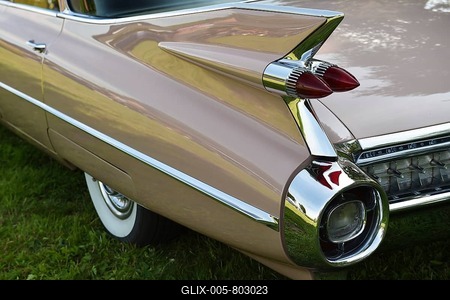US-Car, Classic Car, Cadillac Sedan Series 62 Flattop-stock-foto