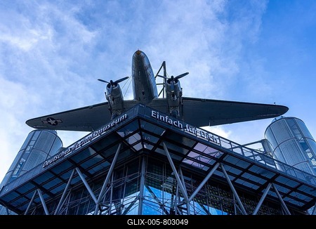 Sultana bomber on the roof of the Museum of Technology, Berlin, Germany-stock-foto