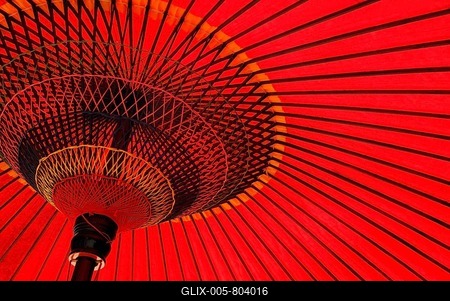 Japanese paper sunshade, sunshade, parasol, sunshade, Japan-stock-foto
