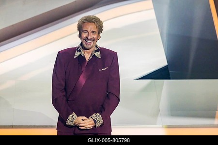 The end of an era: entertainer and show host Thomas Gottschalk presents his last entertainment programme. As a Saturday evening programme, Wetten, dass...? is a cult television show. The show was broadcast live on ZDF. Offenburg, Baden-Württemberg, Germany-stock-foto