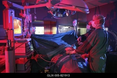 Laparoscopic surgery, gall bladder operation, Germany-stock-foto