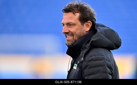 Portrait Coach Markus Weinzierl FC Augsburg FCA, PreZero Arena, Sinsheim, Baden-Württemberg, Germany-stock-foto