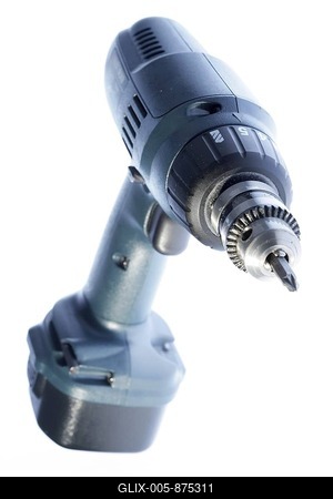 Cordless drill, power drill-stock-foto