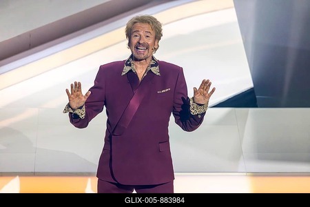 The end of an era: entertainer and show host Thomas Gottschalk presents his last entertainment programme. As a Saturday evening programme, Wetten, dass...? is a cult television show. The show was broadcast live on ZDF. Offenburg, Baden-Württemberg, Germany-stock-foto