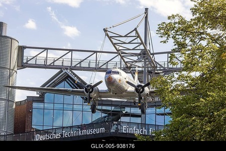 German Museum of Technology, exterior view, Berlin, Germany-stock-foto