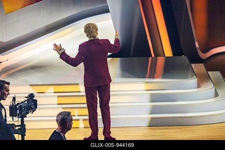 The end of an era: entertainer and show host Thomas Gottschalk presents his last entertainment programme. As a Saturday evening programme, Wetten, dass...? is a cult television show. The show was broadcast live on ZDF. Offenburg, Baden-Württemberg, Germany-stock-foto