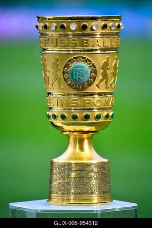 DFB Cup, Trophy, Cup Final 2019, DFB Cup, Olympic Stadium, Berlin, Germany-stock-foto