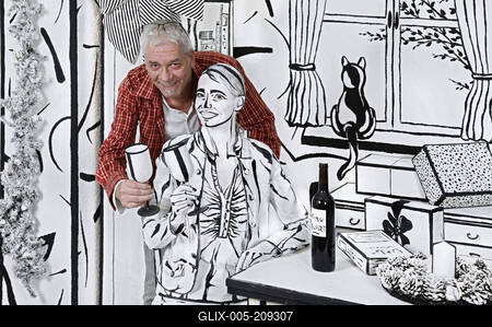 Tina, J?rg D?sterwald-stock-foto