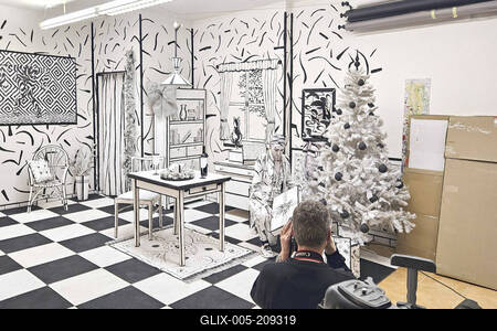 Tina, Tatjana Heinz, Tschiponnique Skupin-stock-foto