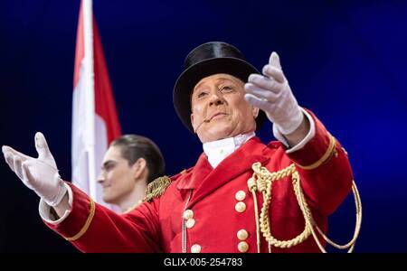2 eme Spectacle de sélection du 47eme Festival International du cirque de Monte Carlo-stock-foto