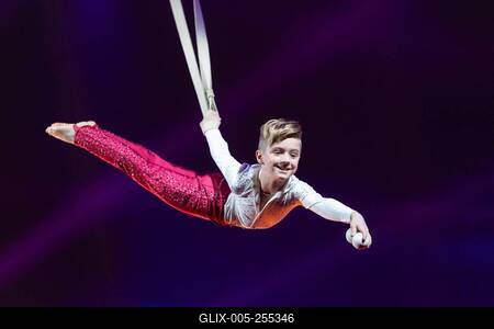 2 eme Spectacle de sélection du 47eme Festival International du cirque de Monte Carlo-stock-foto