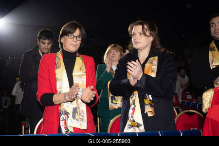 2 eme Spectacle de sélection du 47eme Festival International du cirque de Monte Carlo-stock-foto