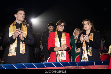 2 eme Spectacle de sélection du 47eme Festival International du cirque de Monte Carlo-stock-foto