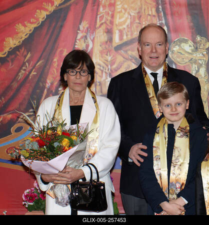 3eme Spectacle de s?lection du 47eme Festival International du cirque de Monte Carlo-stock-foto