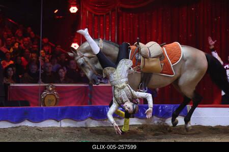 3eme Spectacle de sélection du 47eme Festival International du cirque de Monte Carlo-stock-foto
