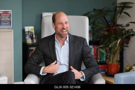 Prince William in Reading-stock-foto