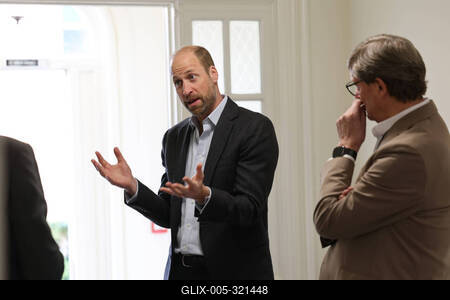 Prince William in Reading-stock-foto
