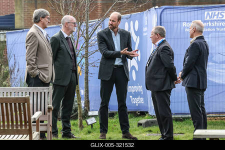 Prince William in Reading-stock-foto