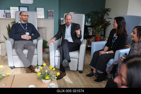 Prince William in Reading-stock-foto