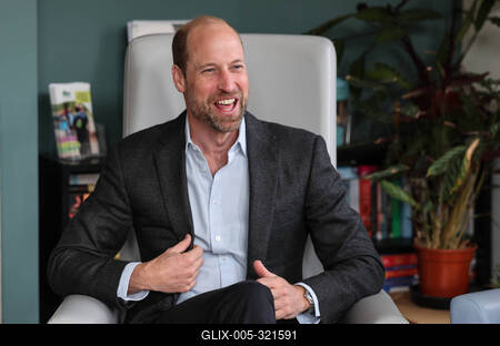 Prince William in Reading-stock-foto