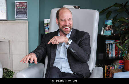 Prince William in Reading-stock-foto