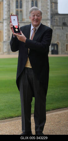 Investiture at Windsor Castle-stock-foto