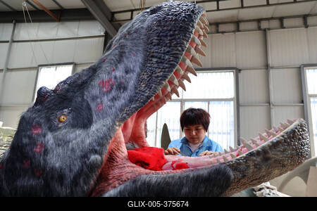 Paleontological Restoration Production in Binzhou-stock-foto
