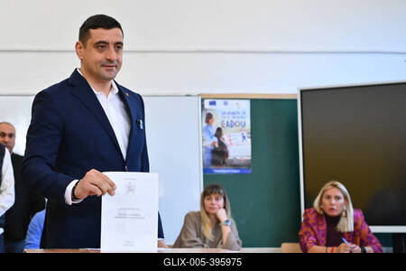 BUCHAREST: Romania Election-stock-foto