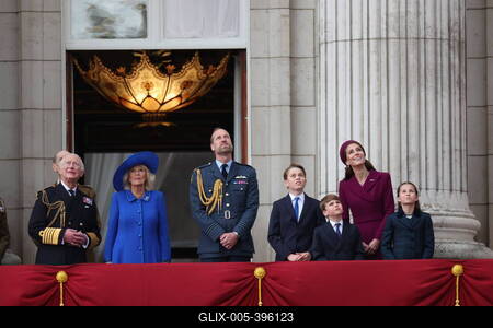 UK Royals at VE Day 80 event in London-stock-foto