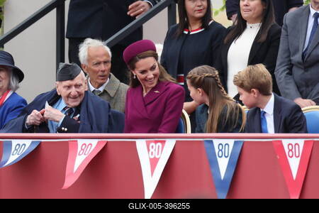UK Royals at VE Day 80 event in London-stock-foto